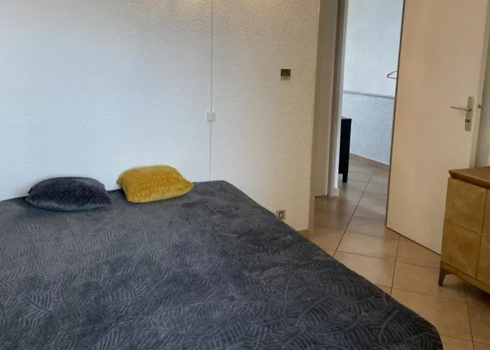 Апартаменты Au Barcares Avec Piscine, Parking Prive Et Acces Direct - Fr-1-529-142