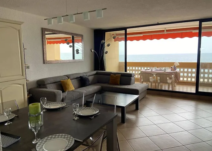 Au Barcares Avec Piscine, Parking Prive Et Acces Direct - Fr-1-529-142 Ле Баркарес
